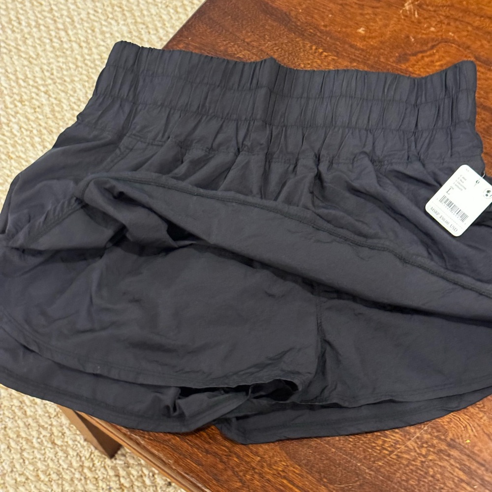 NWT Free People Movement The Way Home Skortsie in Black, Size Large - Picture 4 of 5